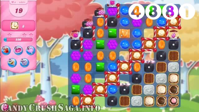 Candy Crush Saga : Level 4881 – Videos, Cheats, Tips and Tricks