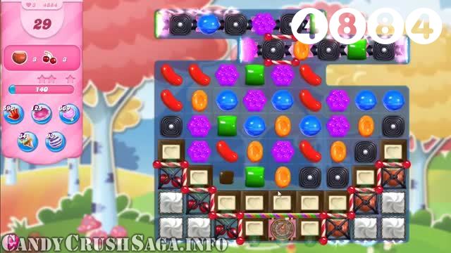 Candy Crush Saga : Level 4884 – Videos, Cheats, Tips and Tricks