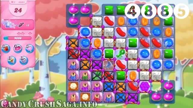 Candy Crush Saga : Level 4885 – Videos, Cheats, Tips and Tricks