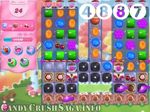 Candy Crush Saga : Level 4887 – Videos, Cheats, Tips and Tricks