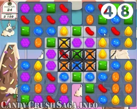 Candy Crush Saga : Level 48 – Videos, Cheats, Tips and Tricks