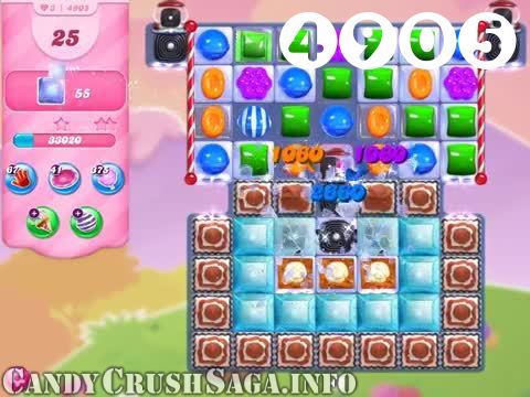 Candy Crush Saga : Level 4905 – Videos, Cheats, Tips and Tricks