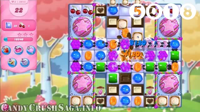Candy Crush Saga : Level 5018 – Videos, Cheats, Tips and Tricks
