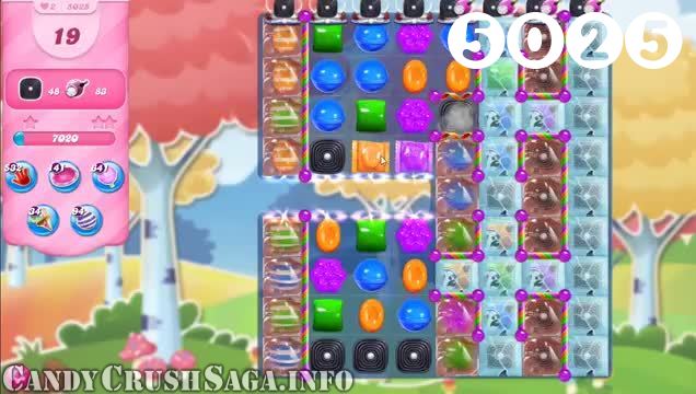 Candy Crush Saga : Level 5025 – Videos, Cheats, Tips and Tricks