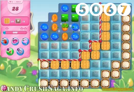 Candy Crush Saga : Level 5067 – Videos, Cheats, Tips and Tricks
