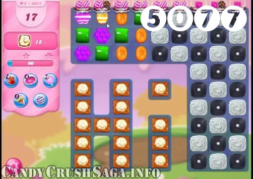 Candy Crush Saga : Level 5077 – Videos, Cheats, Tips and Tricks
