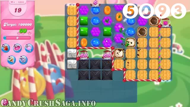 Candy Crush Saga : Level 5093 – Videos, Cheats, Tips and Tricks
