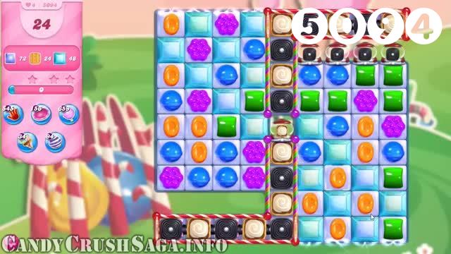 Candy Crush Saga : Level 5094 – Videos, Cheats, Tips and Tricks