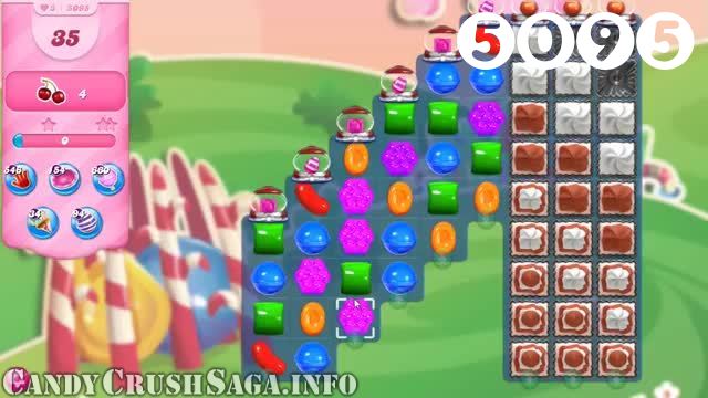 Candy Crush Saga : Level 5095 – Videos, Cheats, Tips and Tricks