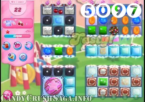Candy Crush Saga : Level 5097 – Videos, Cheats, Tips and Tricks