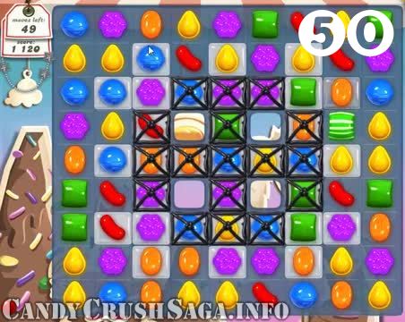 Candy Crush Saga : Level 50 – Videos, Cheats, Tips and Tricks