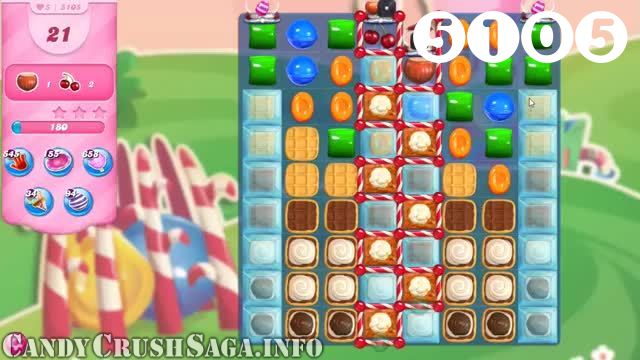 Candy Crush Saga : Level 5105 – Videos, Cheats, Tips and Tricks
