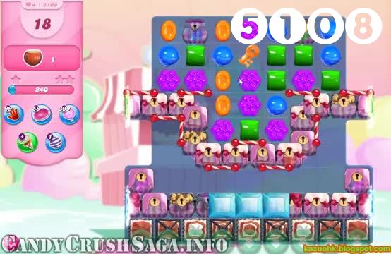Candy Crush Saga : Level 5108 – Videos, Cheats, Tips and Tricks