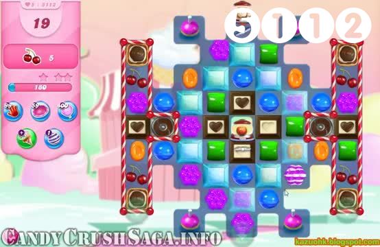 Candy Crush Saga : Level 5112 – Videos, Cheats, Tips and Tricks