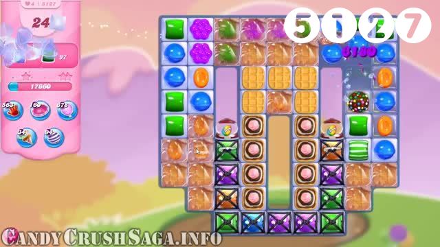 Candy Crush Saga : Level 5127 – Videos, Cheats, Tips and Tricks