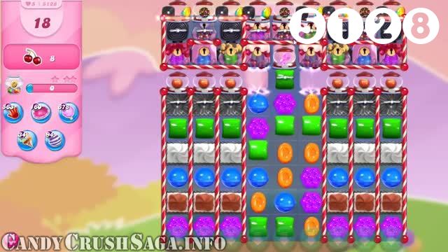 Candy Crush Saga : Level 5128 – Videos, Cheats, Tips and Tricks