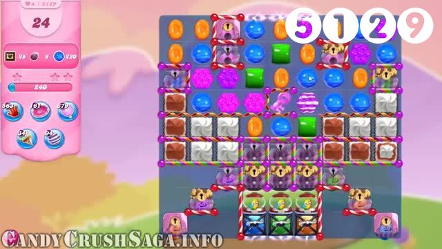 Candy Crush Saga : Level 5129 – Videos, Cheats, Tips and Tricks