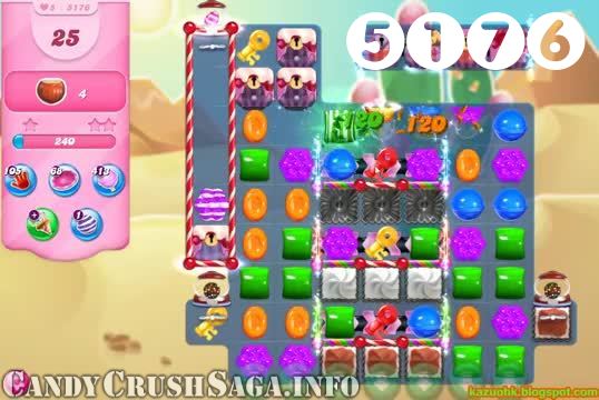 Candy Crush Saga : Level 5176 – Videos, Cheats, Tips and Tricks