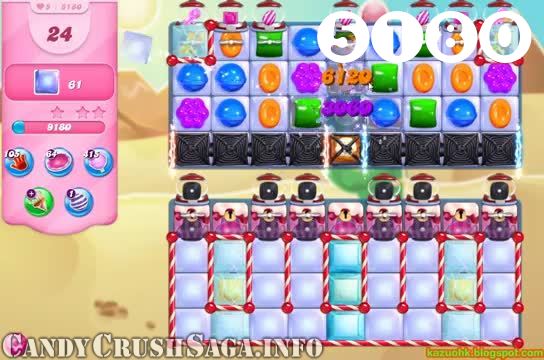 Candy Crush Saga : Level 5180 – Videos, Cheats, Tips and Tricks