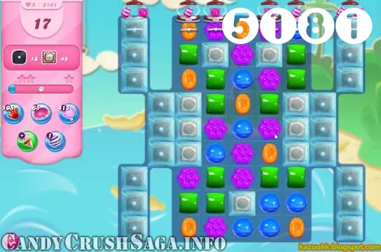 Candy Crush Saga : Level 5181 – Videos, Cheats, Tips and Tricks