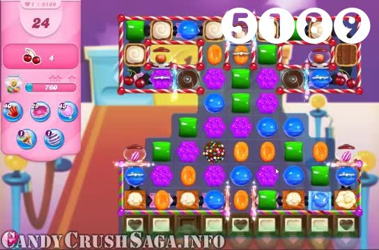 Candy Crush Saga : Level 5189 – Videos, Cheats, Tips and Tricks