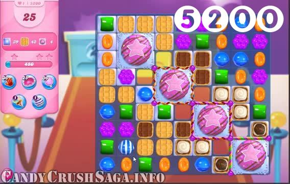 Candy Crush Saga : Level 5200 – Videos, Cheats, Tips and Tricks