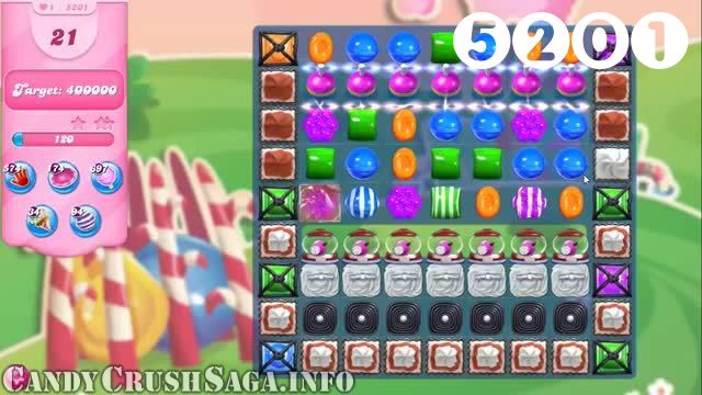 Candy Crush Saga : Level 5201 – Videos, Cheats, Tips and Tricks