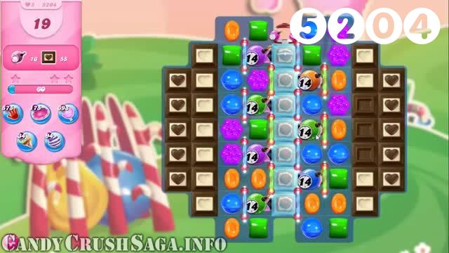 Candy Crush Saga : Level 5204 – Videos, Cheats, Tips and Tricks