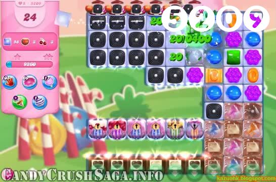Candy Crush Saga : Level 5209 – Videos, Cheats, Tips and Tricks