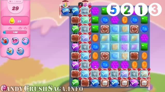 Candy Crush Saga : Level 5213 – Videos, Cheats, Tips and Tricks