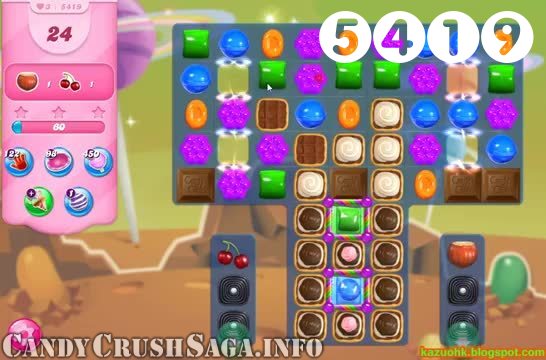 Candy Crush Saga : Level 5419 – Videos, Cheats, Tips and Tricks