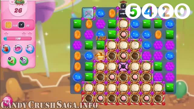 Candy Crush Saga : Level 5420 – Videos, Cheats, Tips and Tricks