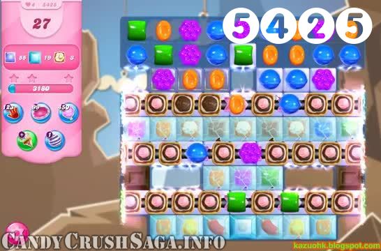 Candy Crush Saga : Level 5425 – Videos, Cheats, Tips and Tricks