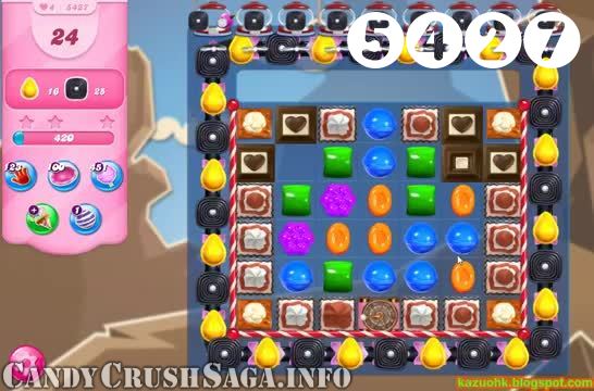 Candy Crush Saga : Level 5427 – Videos, Cheats, Tips and Tricks