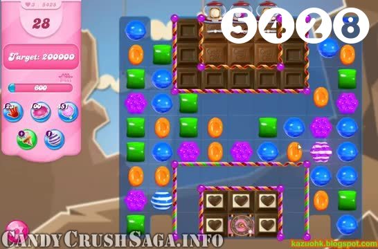 Candy Crush Saga : Level 5428 – Videos, Cheats, Tips and Tricks
