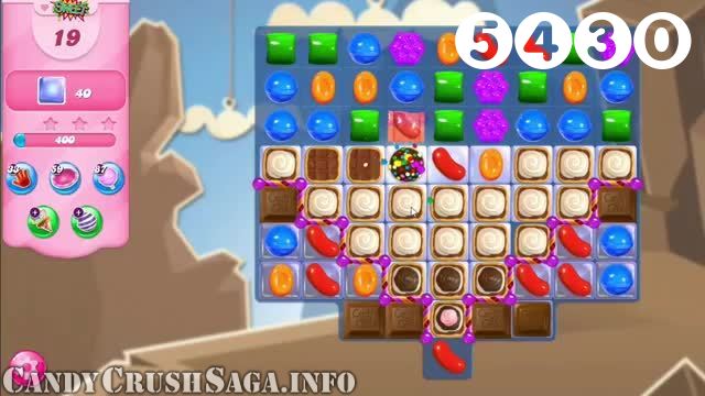 Candy Crush Saga : Level 5430 – Videos, Cheats, Tips and Tricks