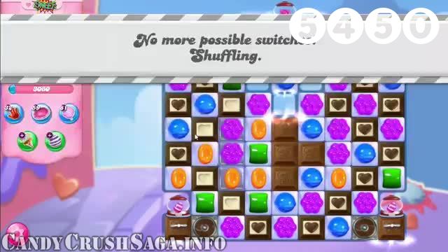 Candy Crush Saga : Level 5450 – Videos, Cheats, Tips and Tricks