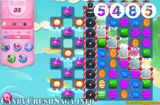 Candy Crush Saga : Level 5485 – Videos, Cheats, Tips and Tricks