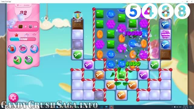 Candy Crush Saga : Level 5488 – Videos, Cheats, Tips and Tricks