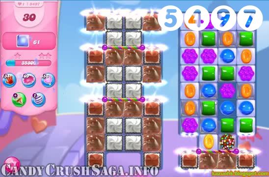 Candy Crush Saga : Level 5497 – Videos, Cheats, Tips and Tricks