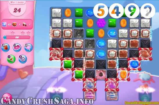Candy Crush Saga : Level 5499 – Videos, Cheats, Tips and Tricks