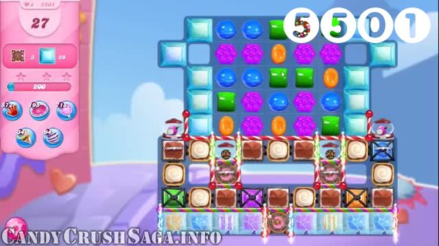 Candy Crush Saga : Level 5501 – Videos, Cheats, Tips and Tricks