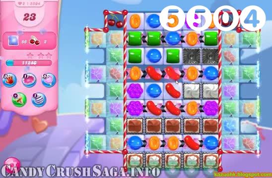 Candy Crush Saga : Level 5504 – Videos, Cheats, Tips and Tricks