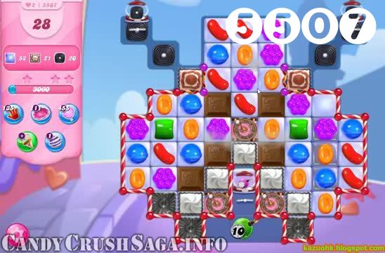 Candy Crush Saga : Level 5507 – Videos, Cheats, Tips and Tricks