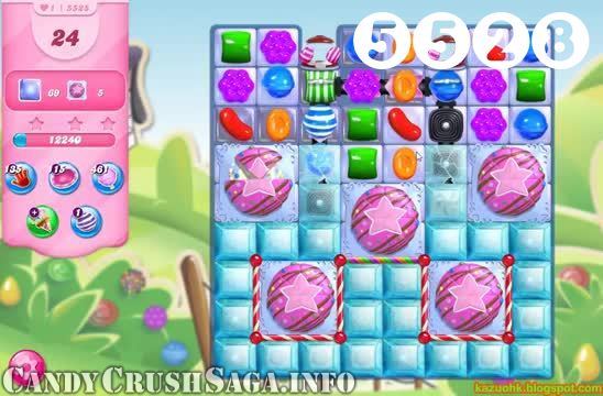 Candy Crush Saga : Level 5528 – Videos, Cheats, Tips and Tricks