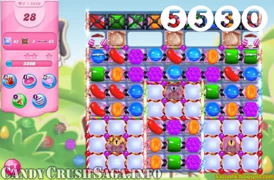 Candy Crush Saga : Level 5530 – Videos, Cheats, Tips and Tricks