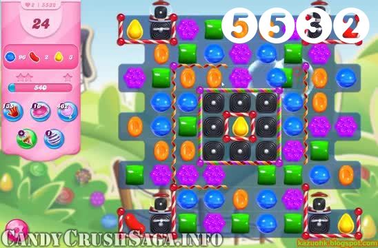 Candy Crush Saga : Level 5532 – Videos, Cheats, Tips and Tricks