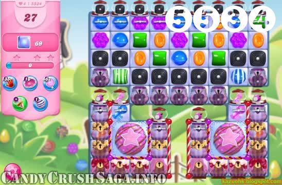 Candy Crush Saga : Level 5534 – Videos, Cheats, Tips and Tricks