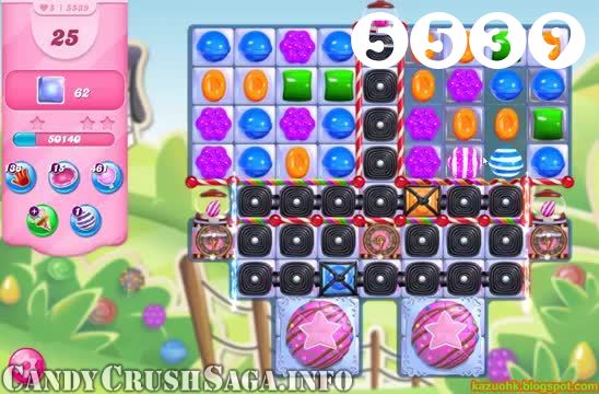 Candy Crush Saga : Level 5539 – Videos, Cheats, Tips and Tricks
