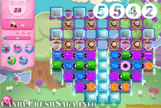 Candy Crush Saga : Level 5542 – Videos, Cheats, Tips and Tricks